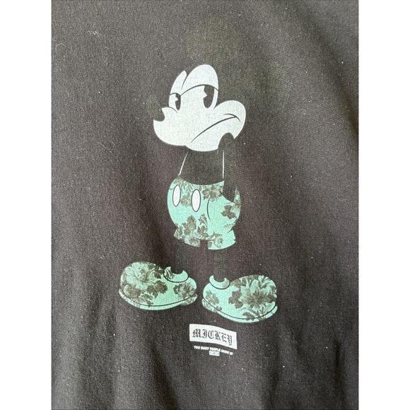Neff Disney Mickey Mouse Pullover Hoodie Black Mens Size Medium - Picture 5 of 11